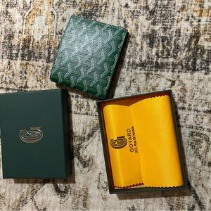 Goyard Emerald Green wallet
